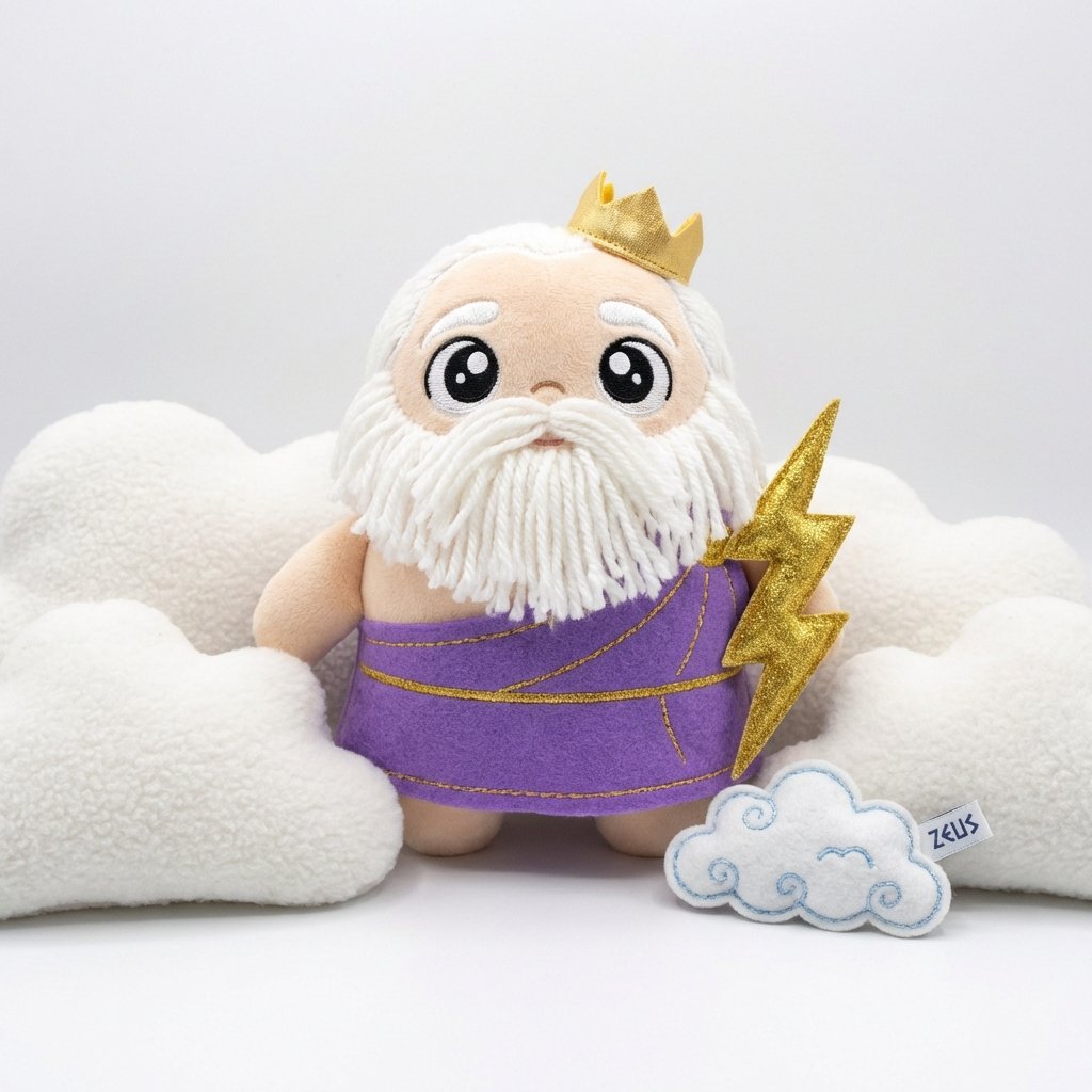 Zeus plush toy collectible